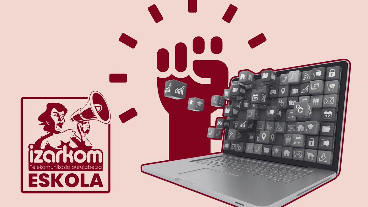 izarkom's tweet photo. 🐧SOFTWARE ASKEA HERRI LIBRE BATEAN✊
Zer da software librea?
Nork erabiltzen du?
Zergatik interesatu beharko litzaiguke?
🗓️Irailak 26
🕕 19:00
📍 Bilboko Nodoa eta ONLINE
👉EMAN IZENA: https://t.co/mGydJIDhGP
#softwarelibrea
#IzarkomEskola https://t.co/eGTXs5apPU