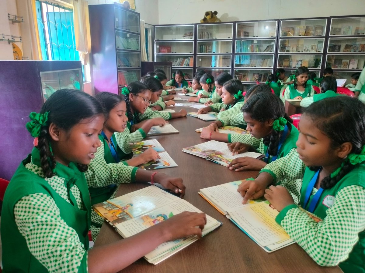 UgamEducation's tweet photo. We are happy to support the “Reading Campaign” initiated by JEPC, IPEL, Room to Read, and Unicef across all KGBVs of the state. Today’s event was the “Read a thon” in which students were engaged in reading continuously for half n hour.
#readingcampaign #readathon https://t.co/Th3J9b2OPf