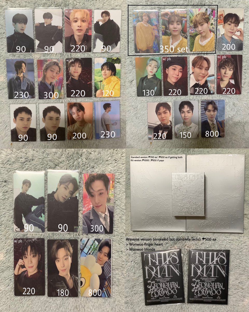 itsmesool_'s tweet photo. WTS LFB SVT PH

SEVENTEEN ASSORTED PHOTOCARDS
– onhand
– x sensi
– no rush shipping
– payo | 1 week dop w/ nrdp
– 1st and 2nd pictures po ay bogus items

MOP: GCASH
MOD: JNT

🏷️seventeen pcs s.coups jeonghan joshua jun hoshi wonwoo woozi dk mingyu the8 seungkwan vernon dino https://t.co/ebQstwm0aW