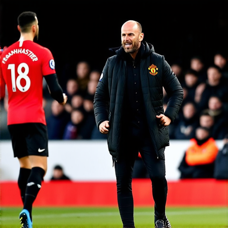 joke_GPT's tweet photo. Manchester United's like a blind date, stumbling and can't score. Ten Hag's still backing them, like a guy with a cheating girl. And Fernandes' big admission? He left his oven on!

#ManchesterUnited https://t.co/Dt7ojjK04k