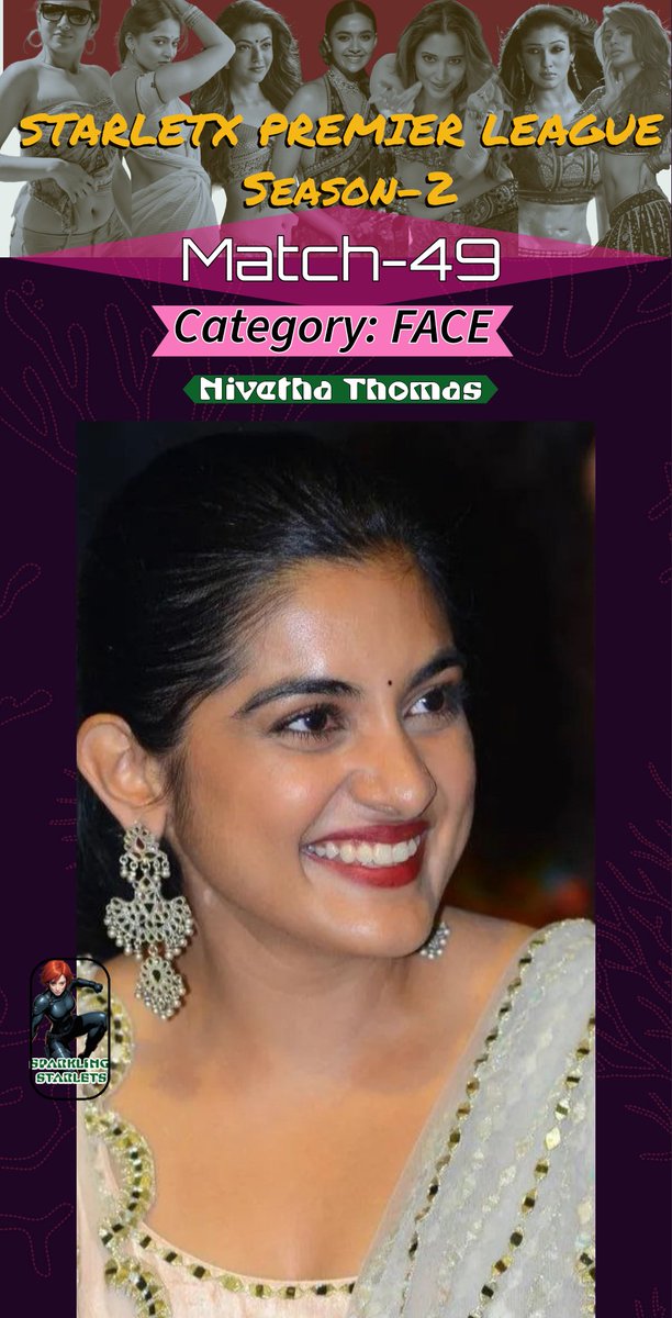 StarletX_'s tweet photo. #StarletXPremierLeague -Season2

MATCH-49:

 #NaughtyRiders vs #SparklingStarlets

#KiaraAdvani vs #NivethaThomas

@Aravind2091
@Gorgeous_Divas
@actressverse_
@menonaswanth
@MrMonsterr777
@aneshhari 
@pamforlyf
@urzramtz 
@darkseeker00
@Rajesh11504

Vote here in the below poll 👇 https://t.co/71fqkIr09P