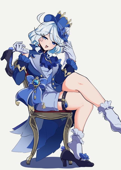 ナタ移動する前に描きあげたかったフリーナ
1回真面目に描いてみたかったのよね
かわいくかけたのでは 