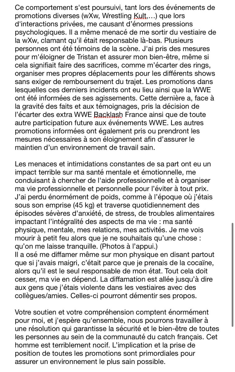 TÉMOIGNAGE - TRISTAN ARCHER 
#SpeakingOut #MeToo #BalanceTonPorc