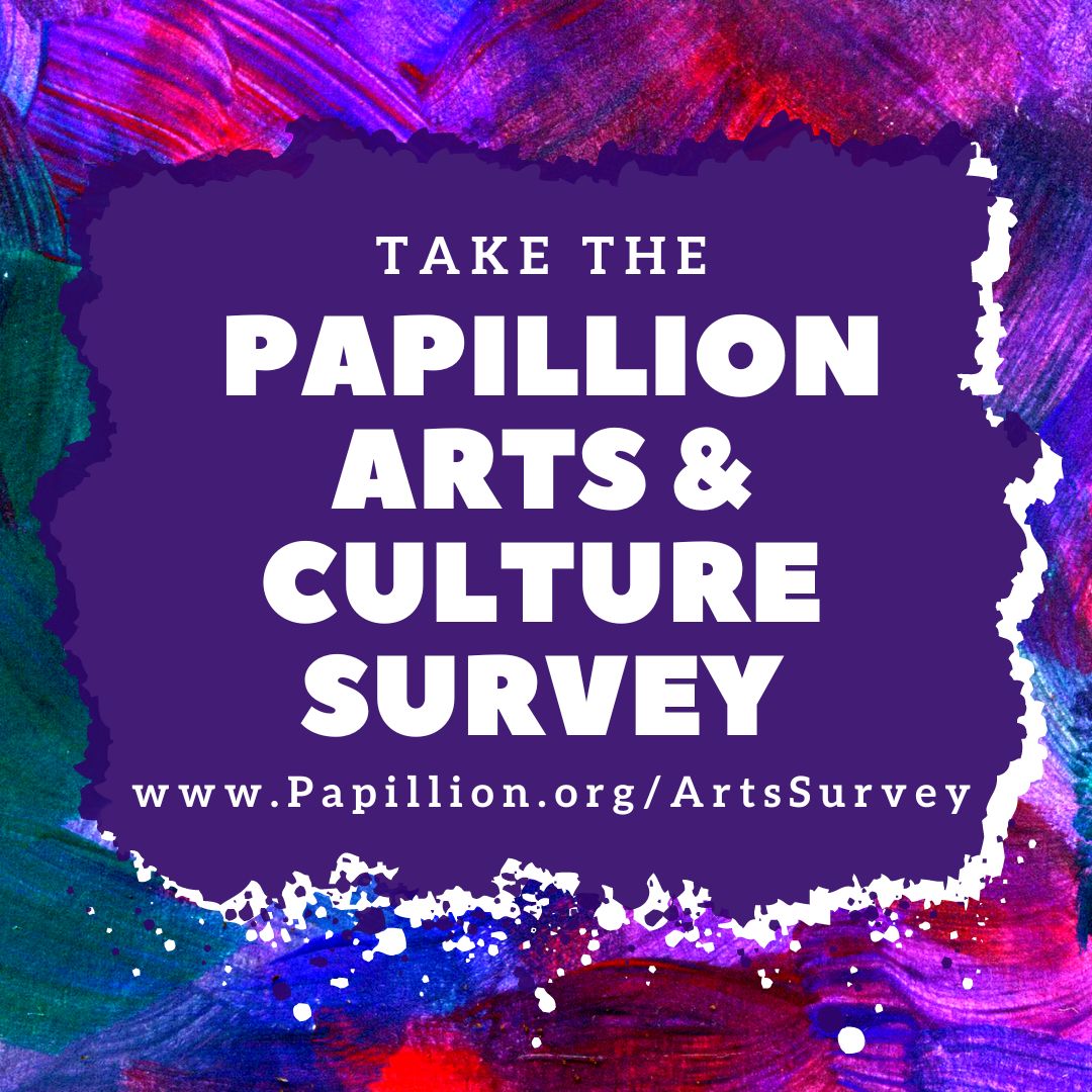 CityofPapillion's tweet image. Take the Papillion Arts & Culture Survey: Papillion.org/artssurvey
This brief survey seeks information and ideas for arts and cultural opportunities in Papillion. The results will be used to help inform the development of a Creative District plan and proposal.