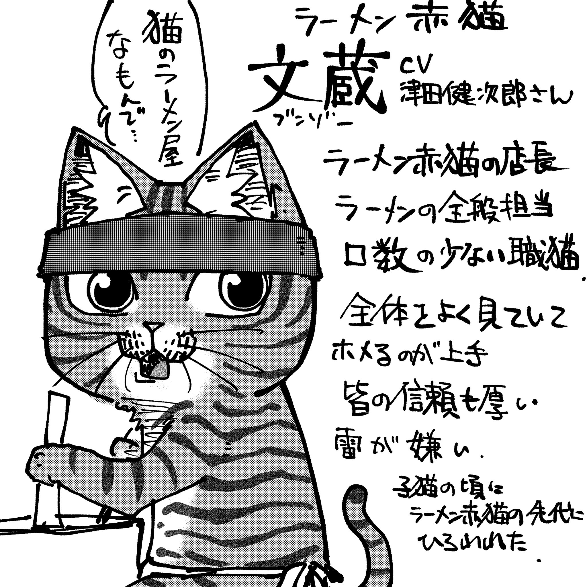 ラーメン赤猫　アンギャマン　マンガ　小説　ねんどろいど　文蔵　10冊 Amazon | ねんどろいど ラーメン赤猫 文蔵 ノンスケール