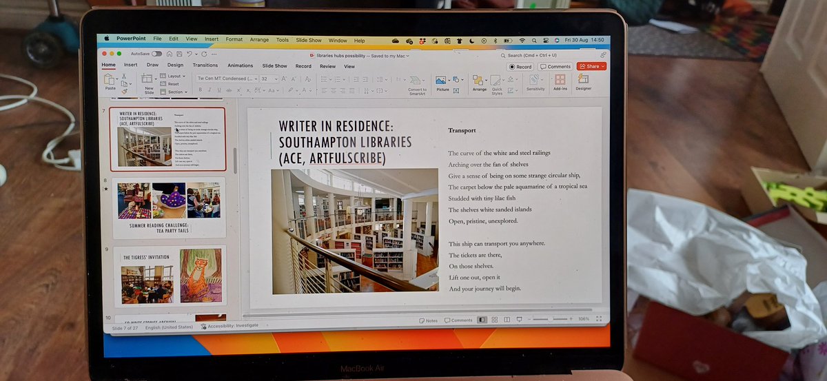 Dr Nazneen Ahmed Pathak (@nazneen372) on Twitter photo It's been lovely going back through my creative engagement portfolio and my very first residency with <a href="/Artfulscribeuk/">ArtfulScribe</a> <a href="/SotonLibraries/">SouthamptonLibraries</a> for my keynote on libraries as oceans of creative possibility. Looking forward to hearing from <a href="/jeffreykboakye/">Jeffrey Boakye</a> and <a href="/sharnajackson/">Sharna Jackson isn’t here anymore.</a> too! It's been lovely going back through my creative engagement portfolio and my very first residency with <a href="/Artfulscribeuk/">ArtfulScribe</a> <a href="/SotonLibraries/">SouthamptonLibraries</a> for my keynote on libraries as oceans of creative possibility. Looking forward to hearing from <a href="/jeffreykboakye/">Jeffrey Boakye</a> and <a href="/sharnajackson/">Sharna Jackson isn’t here anymore.</a> too!