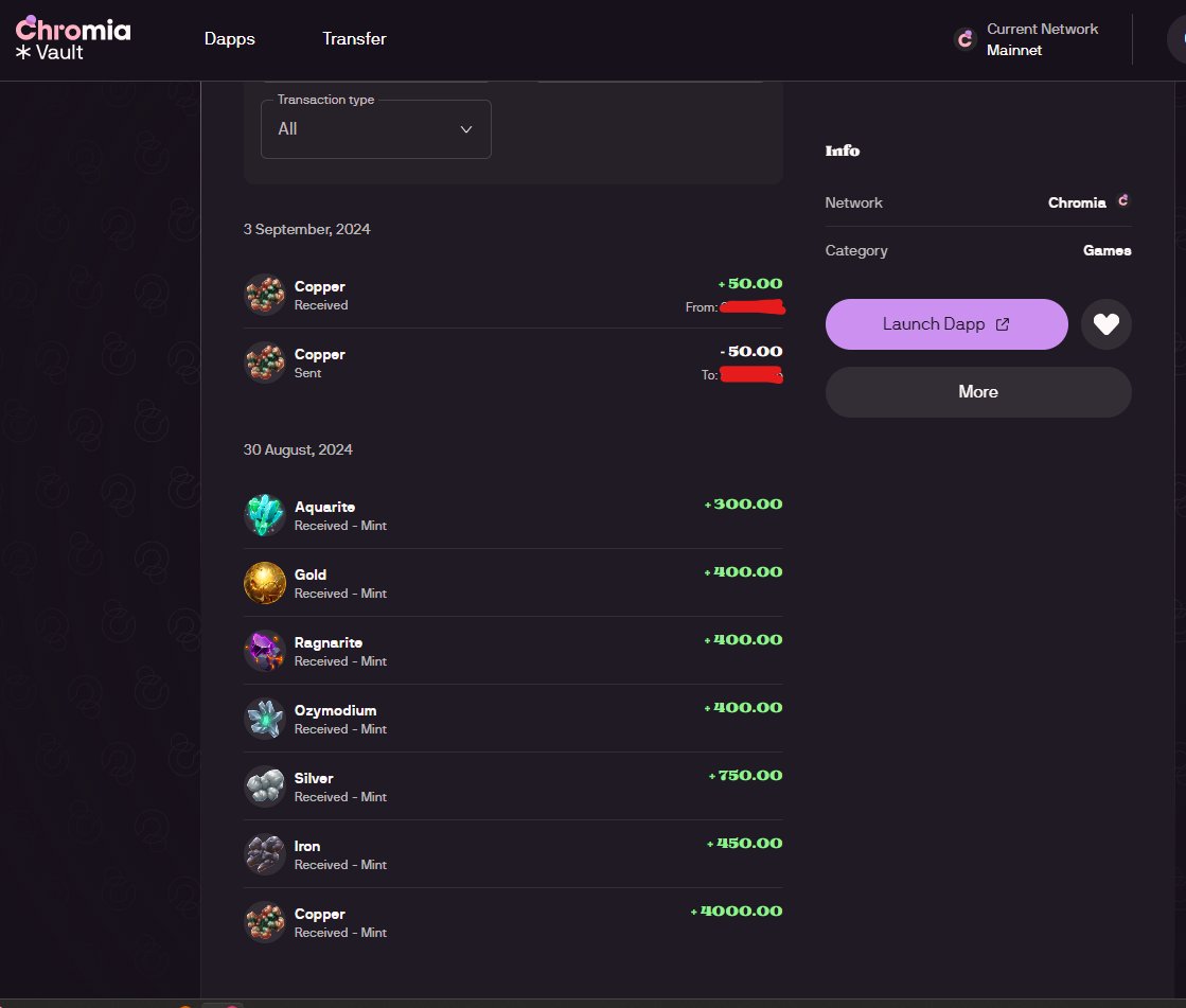 dudonggg_'s tweet image. Just did a transfer of MoD Copper resource, Chromia account to Chromia account. And literally, it took 1 second and 0 fee. Excited to see our future. 🔥🔥🔥

Modbots Season 4 coming soon!!!!
@MinesOfDalarnia x @Chromia 
#relational #Modular $DAR $CHR #DAROpenNetwork