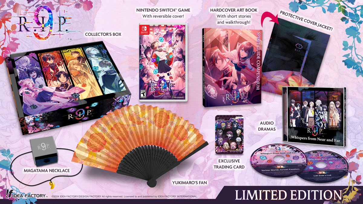 VideoGamesPlus_'s tweet photo. Rejoice 🇨🇦Canadian Gamers! Pre-orders are now open for 9 R.I.P Limited Edition for #nintendoswitch from @IdeaFactoryIntl. Shipping October 15, 2024!

The LE ships free within Canada. VGP is the Canadian Exclusive retailer for the LE.  

Reserve : https://t.co/pUnxTVn77l https://t.co/sXYqGxucOV