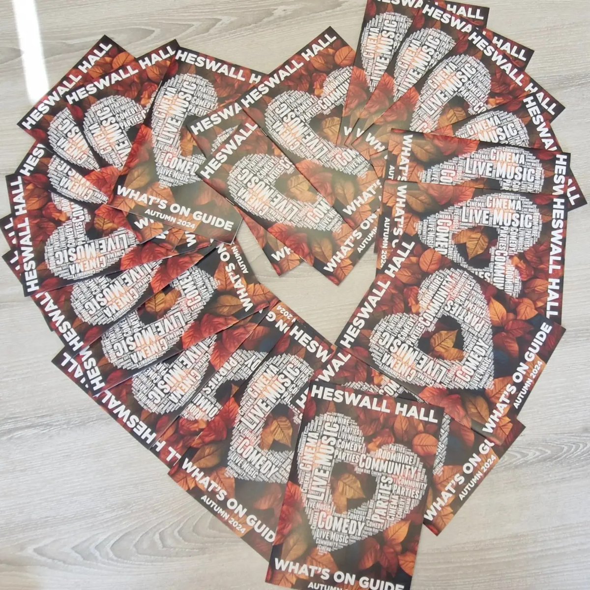 Awesome update! Our 'What's On Guide' is hot off the press! 📷
Uncover all the amazing things on the horizon. Pick yours up at The Hall or Tesco now!