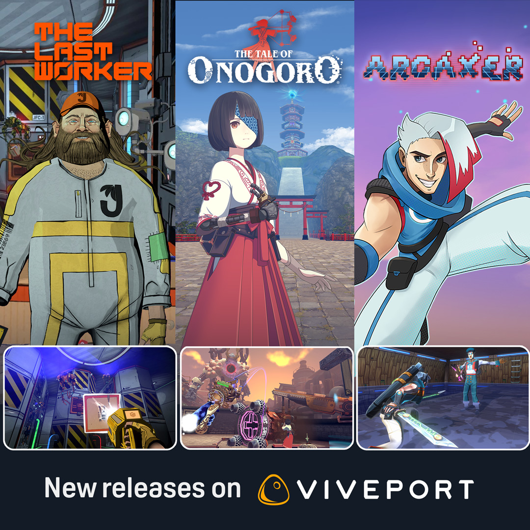 VIVEPORT (@viveport) on Twitter photo 🚨 NEW TITLES ALERT
VIVEPORT Infinity subscribers can enjoy three new games starting today: the anime-themed <a href="/OnogoroJP/">オノゴロ物語 ~The Tale of Onogoro~ PSVR2/Quest/SteamVR</a>, the VR RPG <a href="/ArcaxerVR/">Arcaxer the Game</a>, and the narrative adventure <a href="/thelastworker/">The Last Worker</a>!
SIGN UP: viveport.com/plan/infinity 🚨 NEW TITLES ALERT
VIVEPORT Infinity subscribers can enjoy three new games starting today: the anime-themed <a href="/OnogoroJP/">オノゴロ物語 ~The Tale of Onogoro~ PSVR2/Quest/SteamVR</a>, the VR RPG <a href="/ArcaxerVR/">Arcaxer the Game</a>, and the narrative adventure <a href="/thelastworker/">The Last Worker</a>!
SIGN UP: viveport.com/plan/infinity