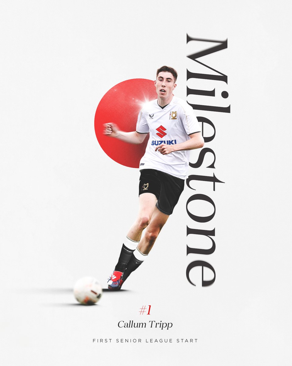 Well deserved, Callum Tripp! 🙌 

A milestone moment as Tripp made his first senior league start yesterday. 

Many more to come!💪