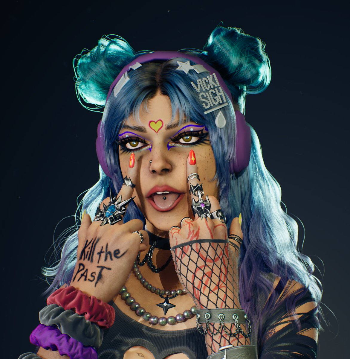 "I modelled that girl"