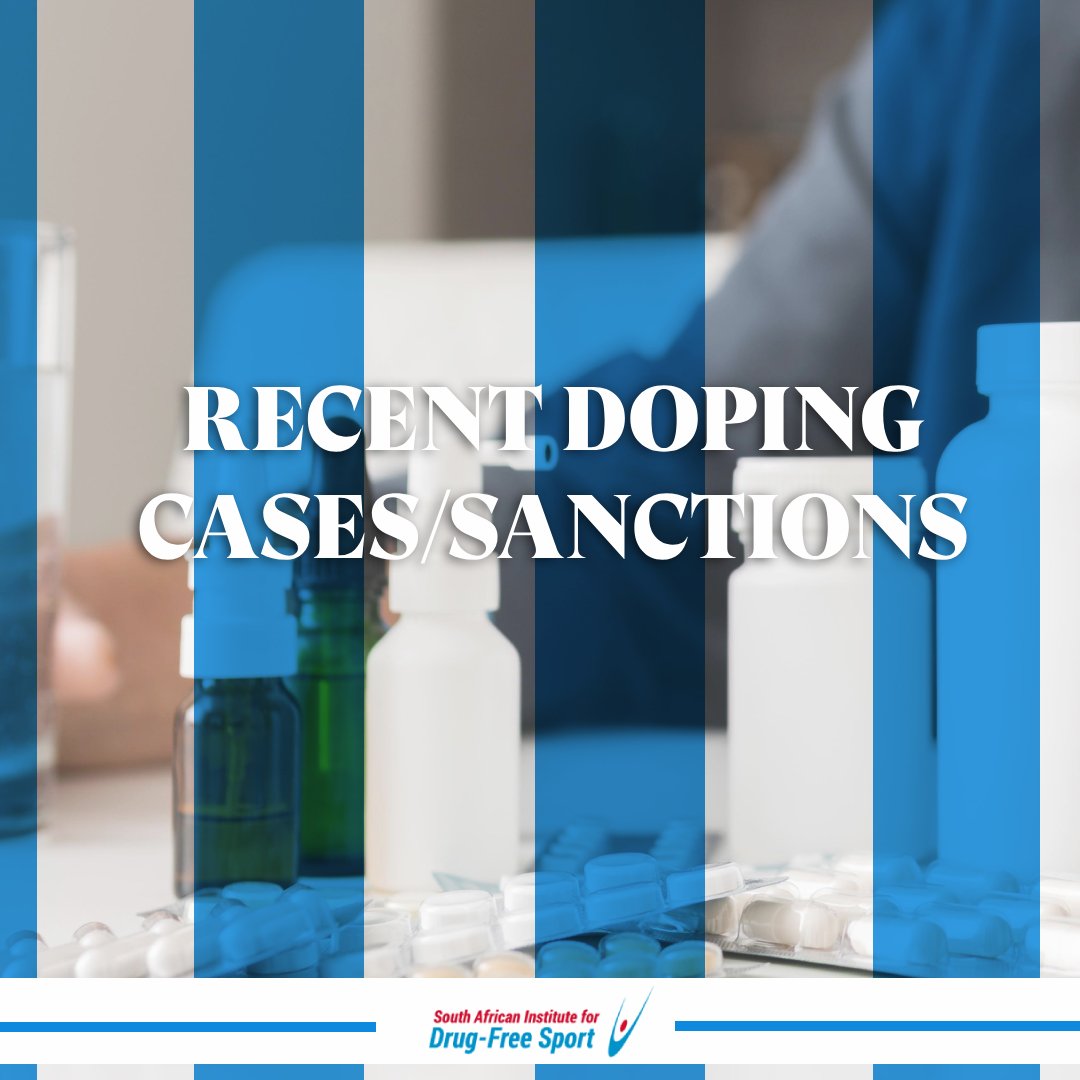 drugfreesportZA's tweet image. Fair play matters! Check out the latest doping cases &amp;amp; sanctions in South African sports. Let&apos;s keep our games clean. Find the link: zurl.co/DqzM 

#DopingFree #PlayFair #SouthAfricanSport #DopingCases2024