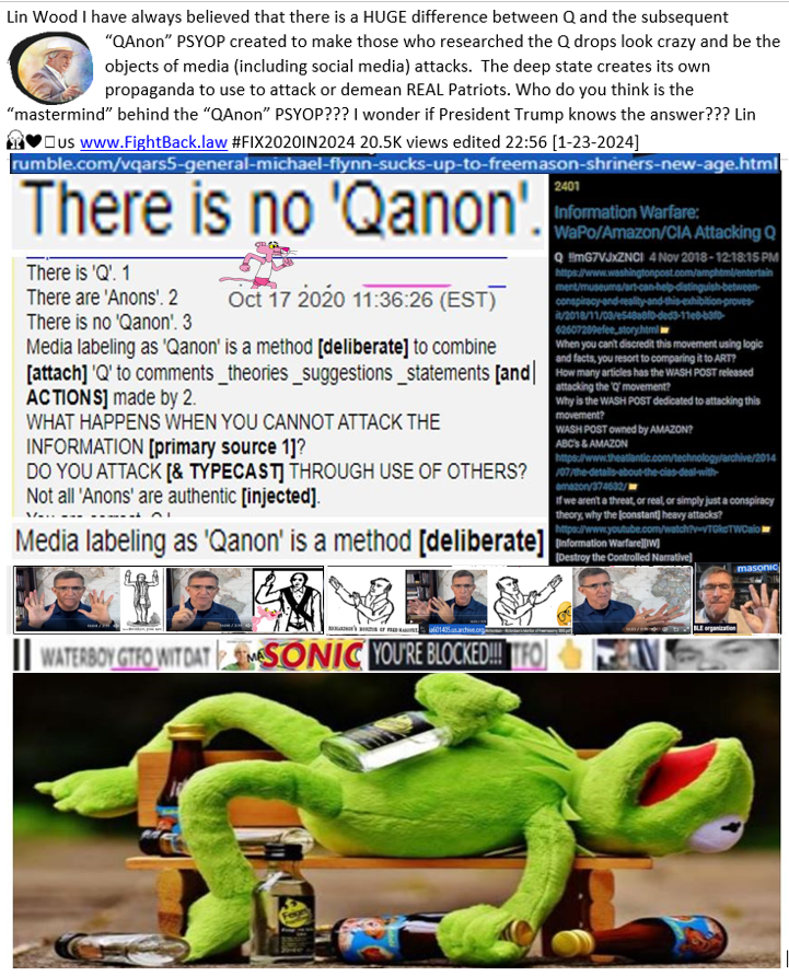 okboy1963's tweet photo. @MeghanWalsh_ There is no 'Qanon" ~Q 10-17-2020 //
s/ MeDia 🤓🍿
#LettersToGrandma
#LinWood
#AgentPoso https://t.co/ZF6Tdiw3gU