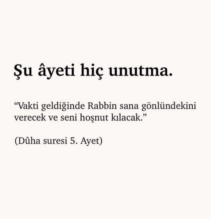 “Allah’a güven.”
