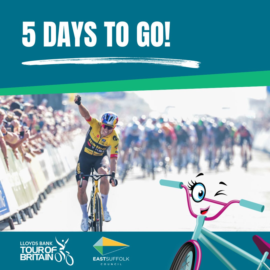 ESMBiz's tweet image. It's going to be a busy weekend for our @EastSuffolk towns &amp;amp; there's something for everyone!

Whether you're interested in 🏰 history 🚴‍♂️ cycling or family fun beside the sea 🏖️ there are events relating to @TourofBritain, @heritageopenday &amp;amp; @LoveFelixstowe taking place near you!