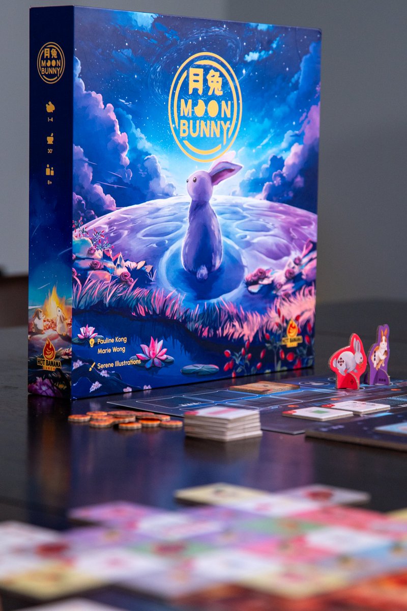 🐰 Moon Bunny 🐰youtu.be/4z7OV-beNwY?si…

Check out our latest video covering this delightful set collection game from <a href="/hotbananagame/">Pauline & Marie @Hot Banana Games 🔜 PAX Unplugged</a>