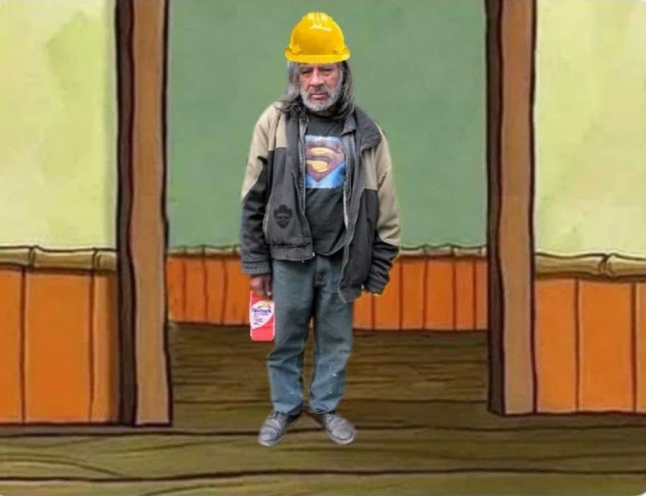 -No creo que venga a trabajar, ayer andaba bien borracho

Yo: