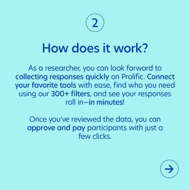 Prolific's tweet photo. Got a question? We’ve got you. 🚀
Our team gets asked plenty of questions at events like @Greenbook #IIEX Europe and @APA Convention earlier this year. Take a look at our #FAQ and let us know what we’ve missed!