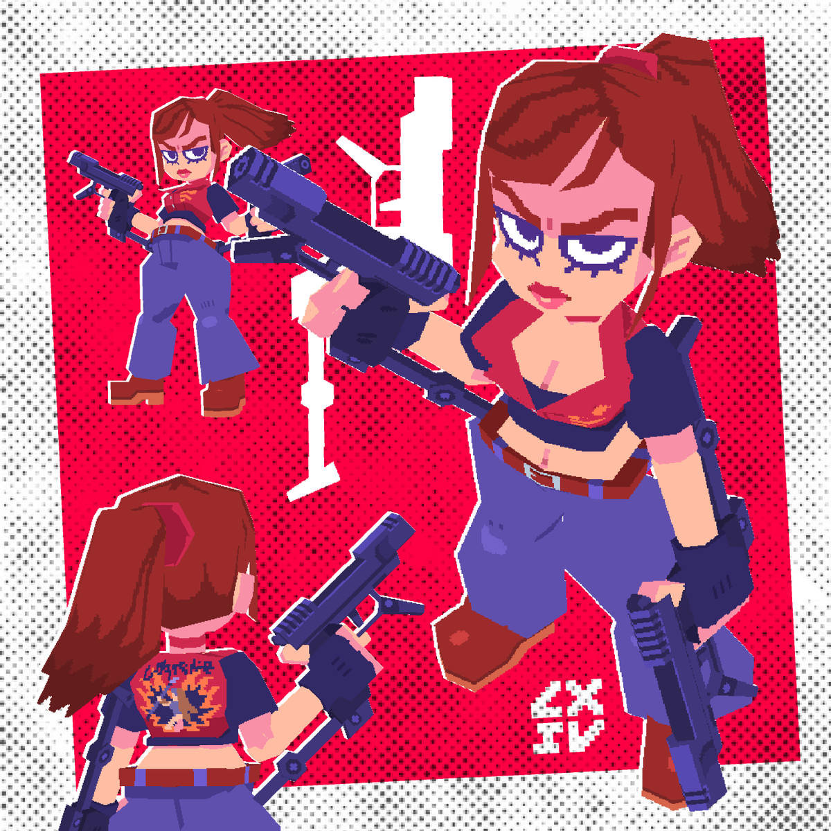 claire redfield 🔫🌿