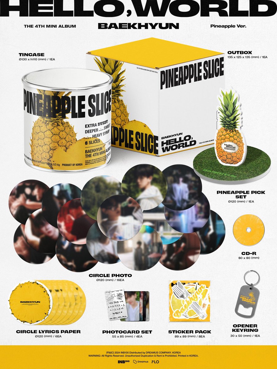 skrrtskyplace's tweet photo. The 4th Mini Album Hello World
Baekhyun Pineapple Ver. แบคฮยอน ไม่แกะซีล
สั่งเกินกันของหมดมา 2 บั้ม ไม่มีเพิ่ม

640/บั้ม รวมส่งเอกชนในไทย

(ค่าส่งกลับเรือ-เก็บรอบสอง)

❌️ เวอร์นี้ไม่มี POB ❌️
ยังไม่ทราบวันถึงไทย (แต่คาดฯเดือนต.ค อาจช้ากว่า-เร็ว)
DM 
#ตลาดนัดexo #ตลาดนัดexol https://t.co/n20ZfuOl4y