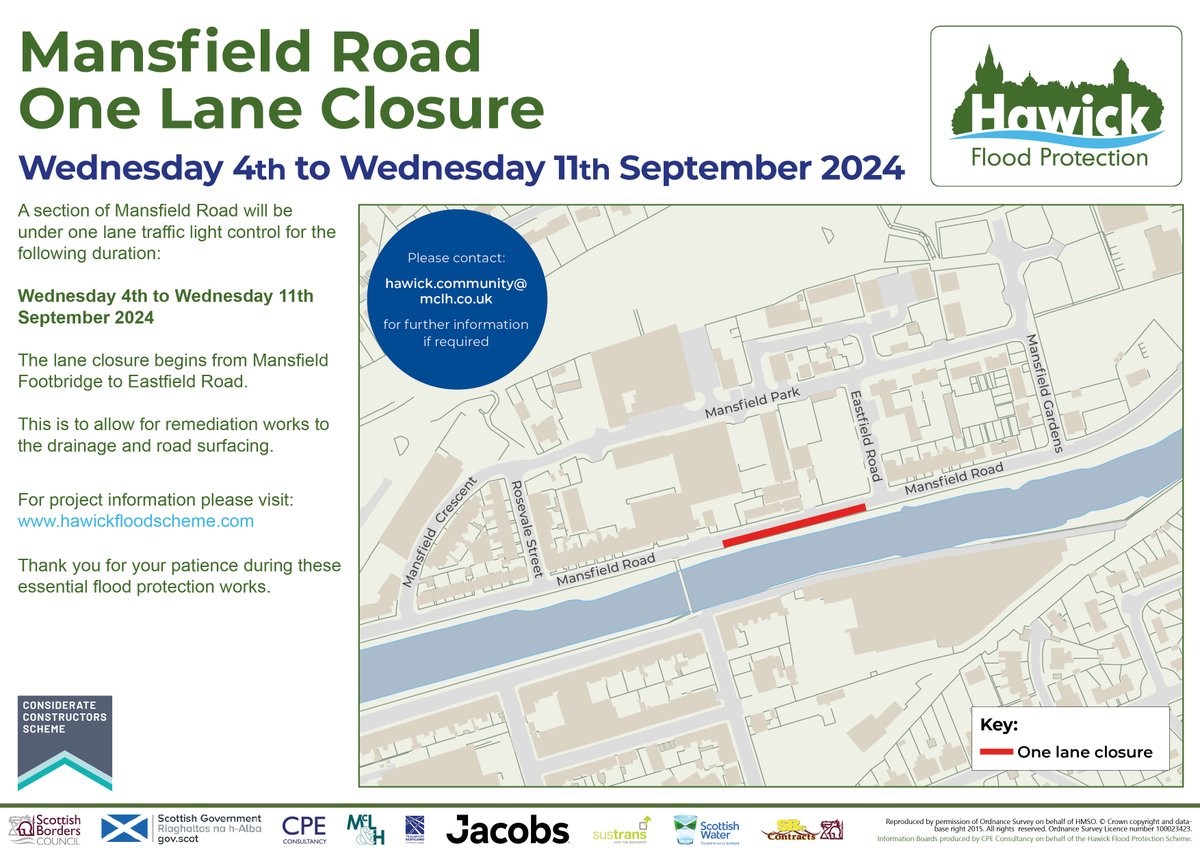Hawick Flood Protection tweet media
