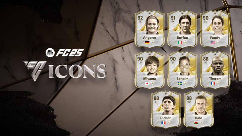 New EA SPORTS FC 25 Icons.

#FC25