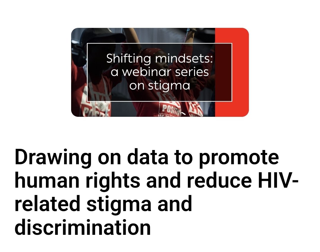 bioethiquemx's tweet photo. #Webinar #ShiftingMindsets
"Drawing on data to promote #HumanRights and reduce #HIV related stigma and discrimination.
@iasociety @gnpplus @ICW_Global https://t.co/qRl5ixibJb