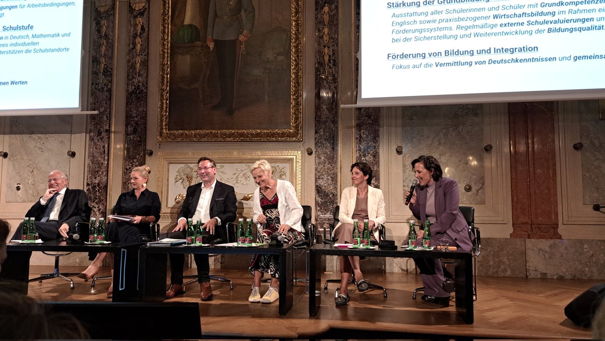 Beste Bildung für Ö Zukunft. Zentrale Maßnahmen der IV heute bei der Veranstaltung mit allen Bildungssprecher:innen der Parlamentsparteien