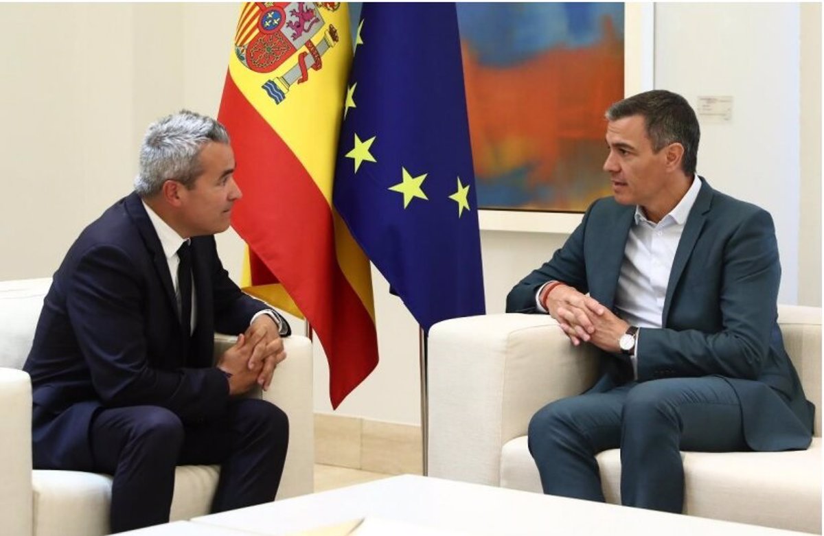 Sánchez y Hereu se reúnen con el nuevo presidente de Anfac para abordar los retos de esta industria dlvr.it/TCmHJb <a href="/EuropaPress/">Europa Press</a>