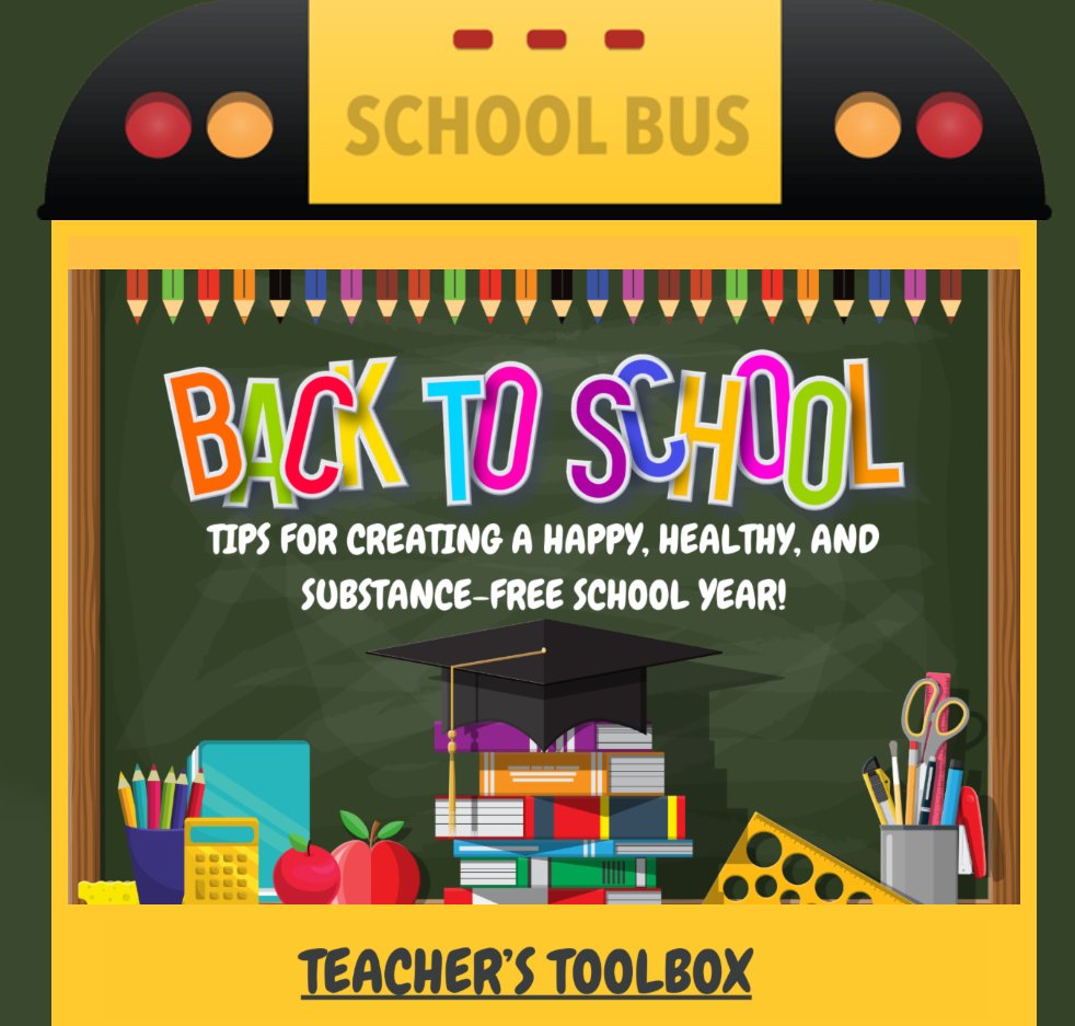 Happy Back to School Week! Check out helpful kit for #teachers and #educators, created by our Prevention Team, to help you ease into the new school year! Parents will find this kit helpful, too! Wishing everyone a healthy and positive year ahead! tinyurl.com/BTSKIT24