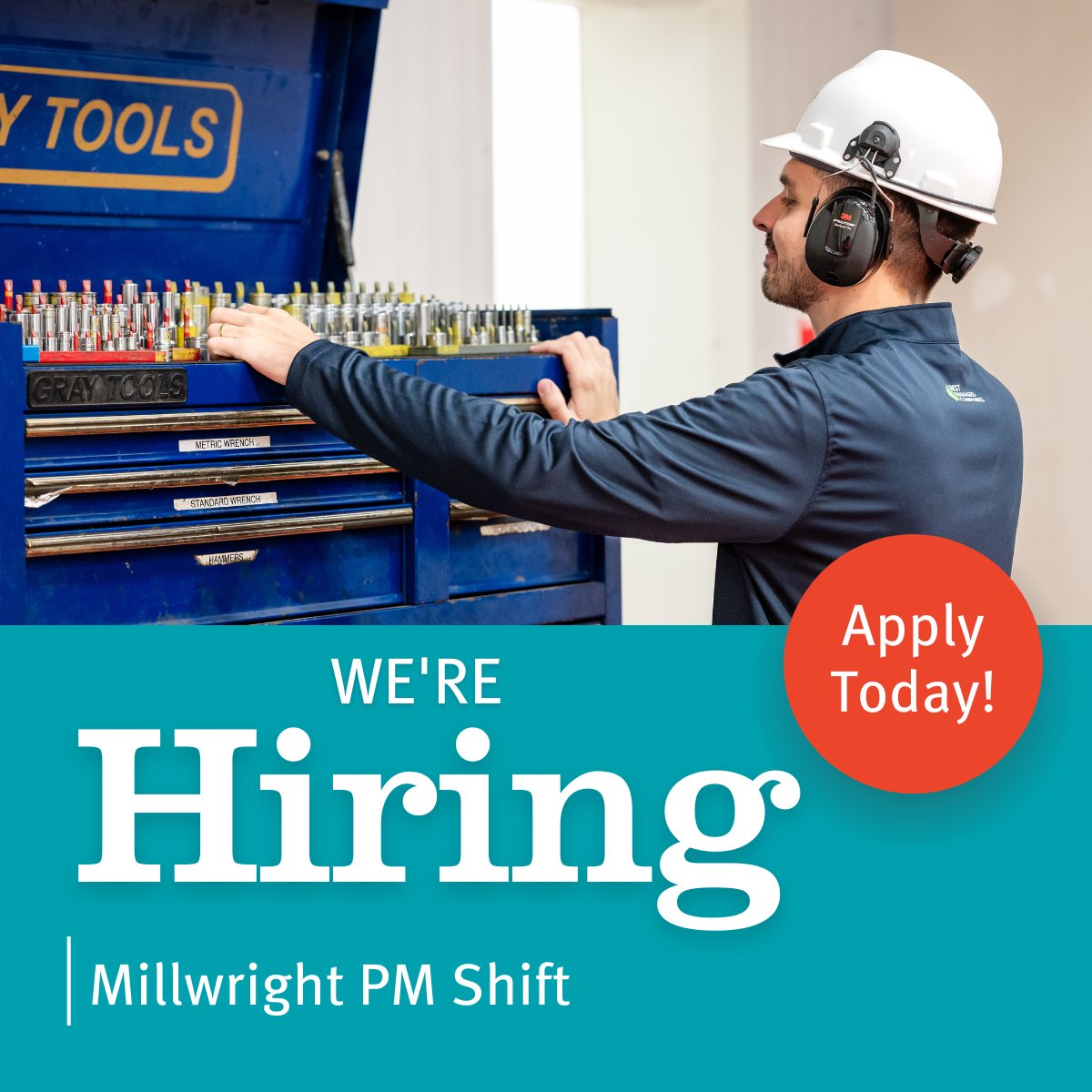 Conestoga_Meats's tweet image. 🔧 We&apos;re hiring a Millwright for our afternoon shift! 

If you&apos;re skilled at working independently, troubleshooting, and maintaining industrial machinery we want you on board! ⚙️

Apply here: bit.ly/4gaFWWP

#Millwright #JobOpening #JoinOurTeam