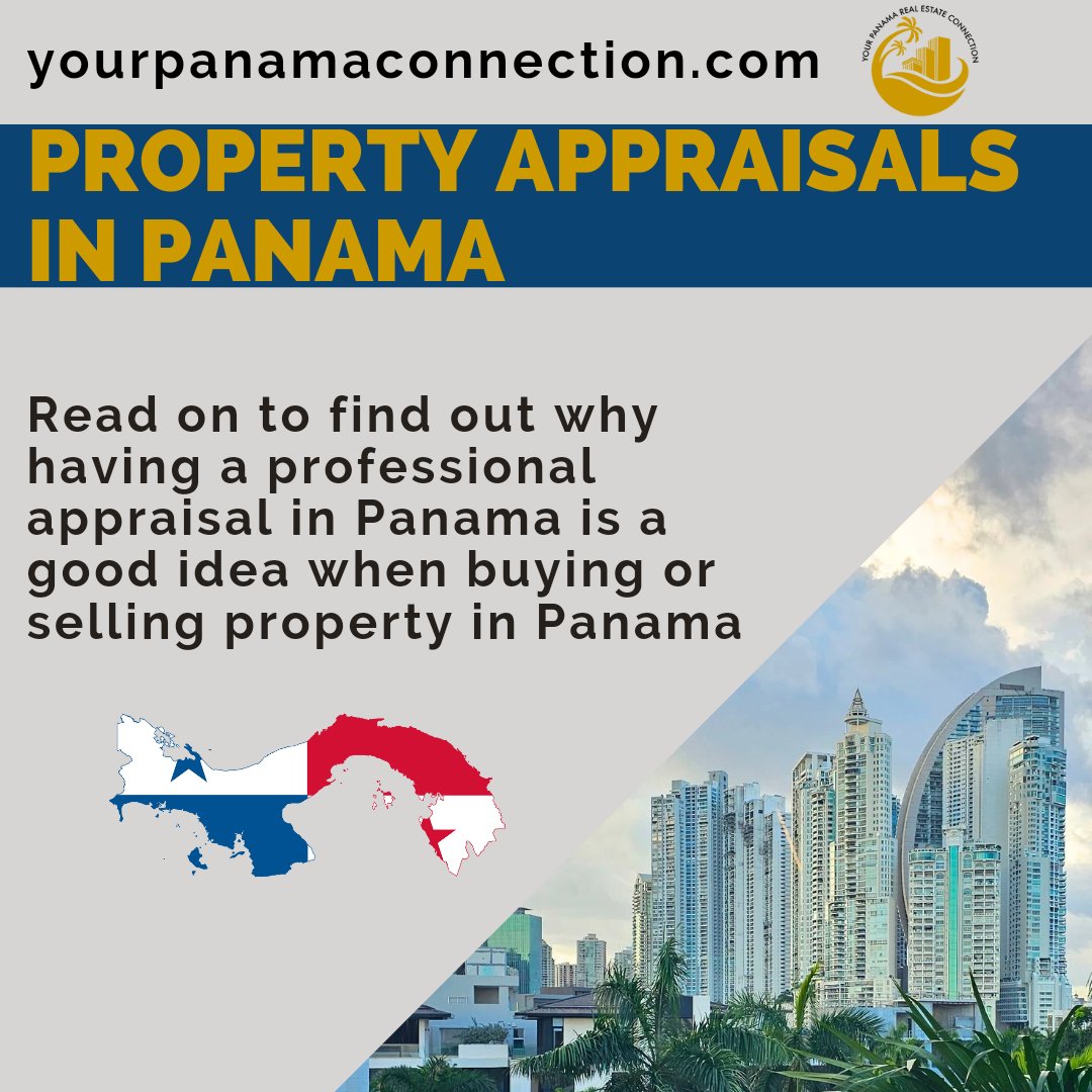 YourPanamaC's tweet image. If you want to list your property for sale, setting the right price is paramount to validate a list price and maximize your investment.
A property appraisal is a valuable way of ensuring that you don't over-pay on a property or under-sell if you are a property owner.