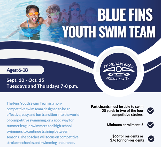 Fins Swim Team is back for Fall!