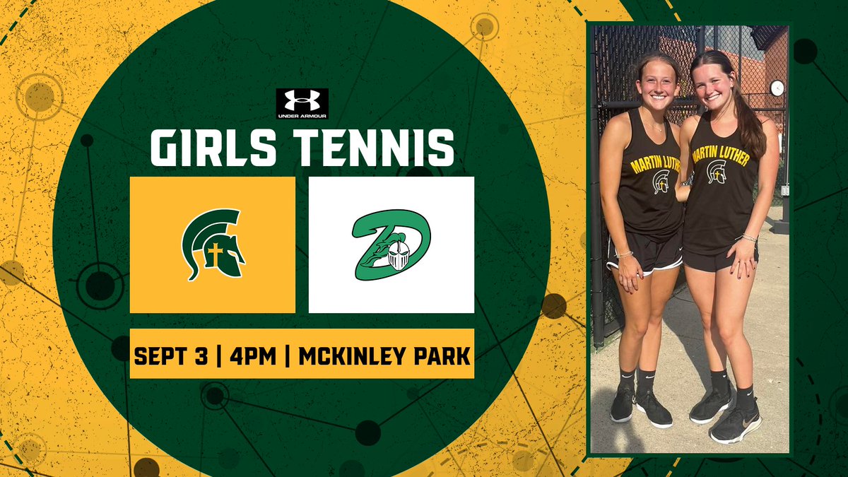 ML Spartan Athletics (@ml_spartans) on Twitter photo Our ladies are serving up some exciting tennis action at McKinley Park vs Dominican today @ 4PM! Let's go girls!! <a href="/MartinLutherHS/">Martin Luther HS</a> Our ladies are serving up some exciting tennis action at McKinley Park vs Dominican today @ 4PM! Let's go girls!! <a href="/MartinLutherHS/">Martin Luther HS</a>