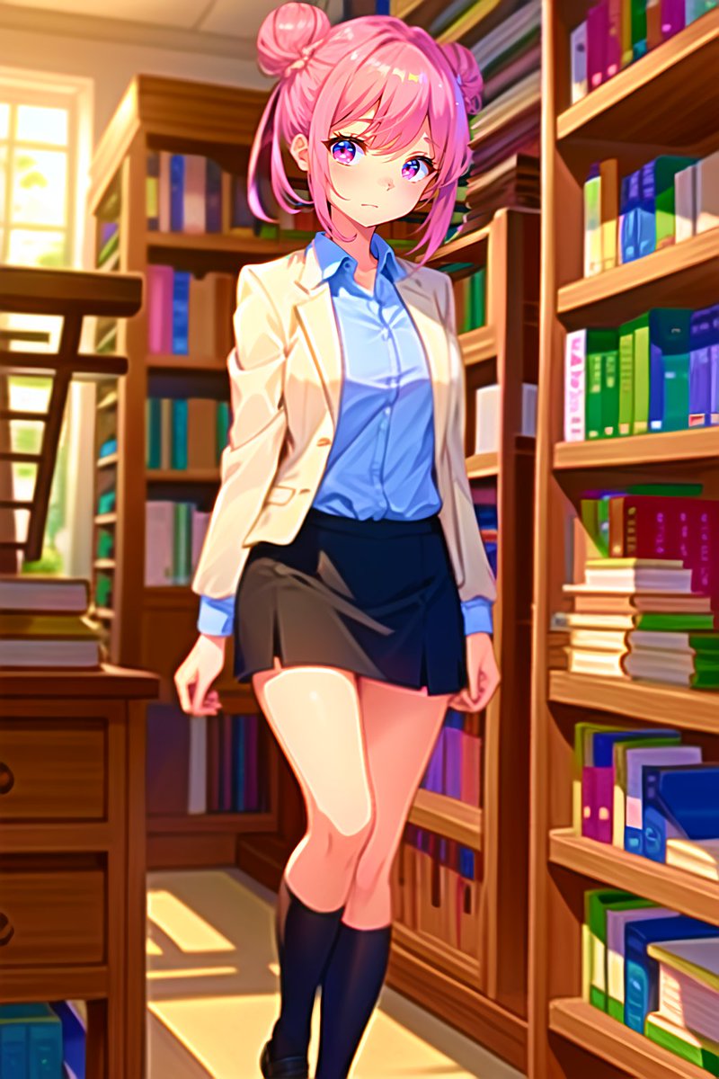 ShibikoAI's tweet image. Blushing Beauty in the Library
What&apos;s the most embarrassing thing that&apos;s ever happened to you?

Create for Free at shibiko.ai/sign-up?referr…

#studiousstyle #anime #cute #schoolgirl #kawaii #pinkhairpower #AIイラスト #animegirl #blushmoment #aiart #bookwormvibes #librarylife