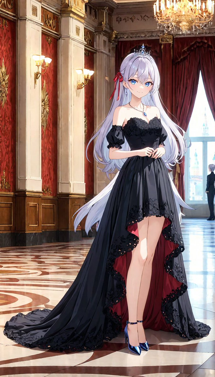 プリンセスドレスなアーリャさん集 #ロシデレ #AIイラスト