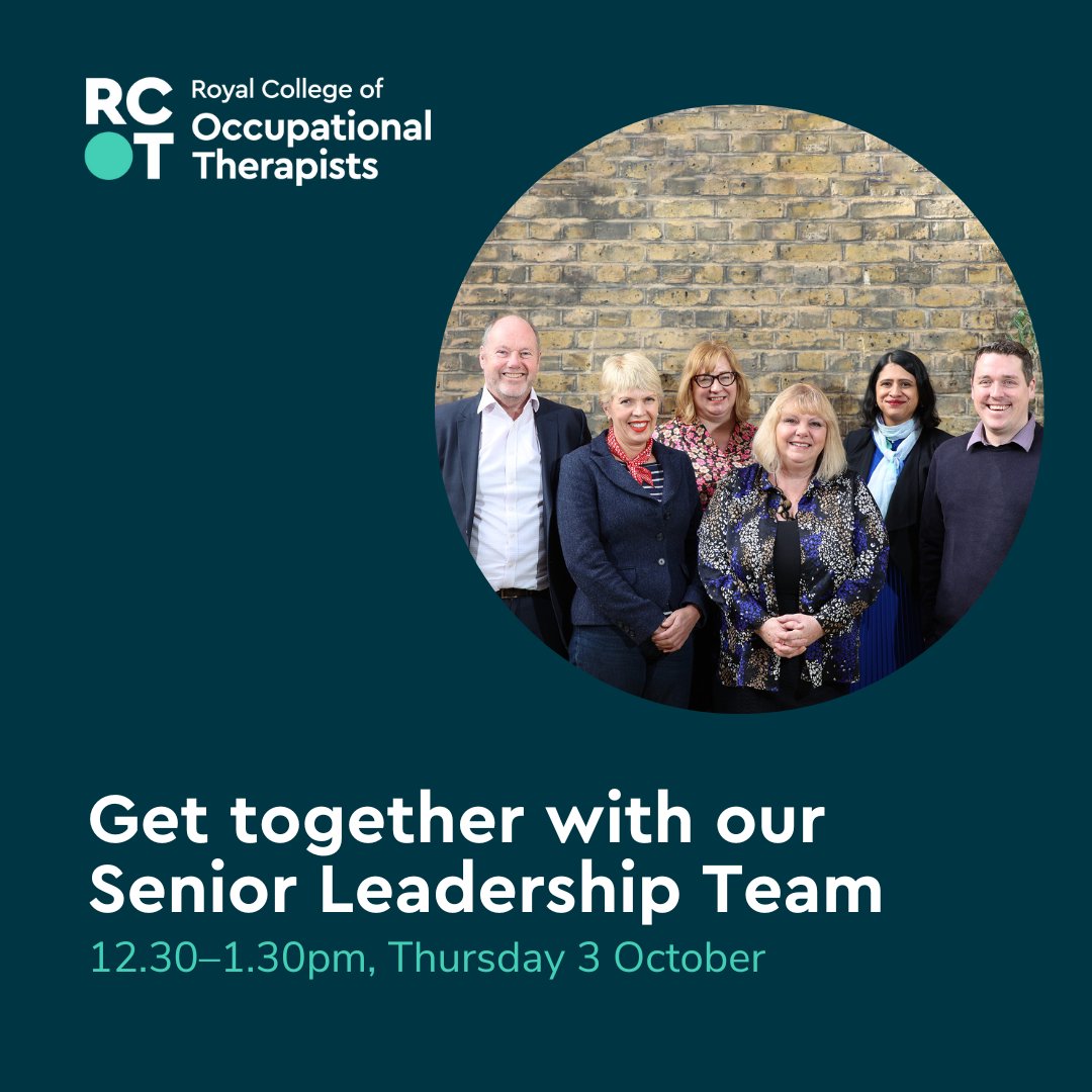 Get the things that matter to you on the agenda. ✅

Join us at our next drop-in with our Senior Leadership Team on Thursday 3 October and speak directly to those who manage your professional body. Find out more: loom.ly/QKv1kuM