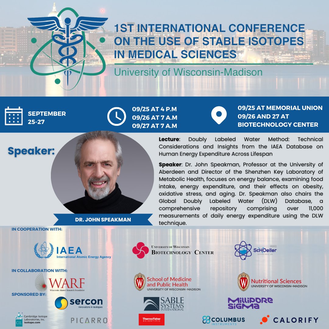 🚨Breaking news! 🚨 

𝐃𝐫. 𝐉𝐨𝐡𝐧 𝐒𝐩𝐞𝐚𝐤𝐦𝐚𝐧, a world-renowned expert in metabolic science, is headlining our upcoming conference! 

Don’t miss your chance to gain exclusive insights and network with top scientific leaders. Register now!🌟 #MustAttend #MetabolicResearch