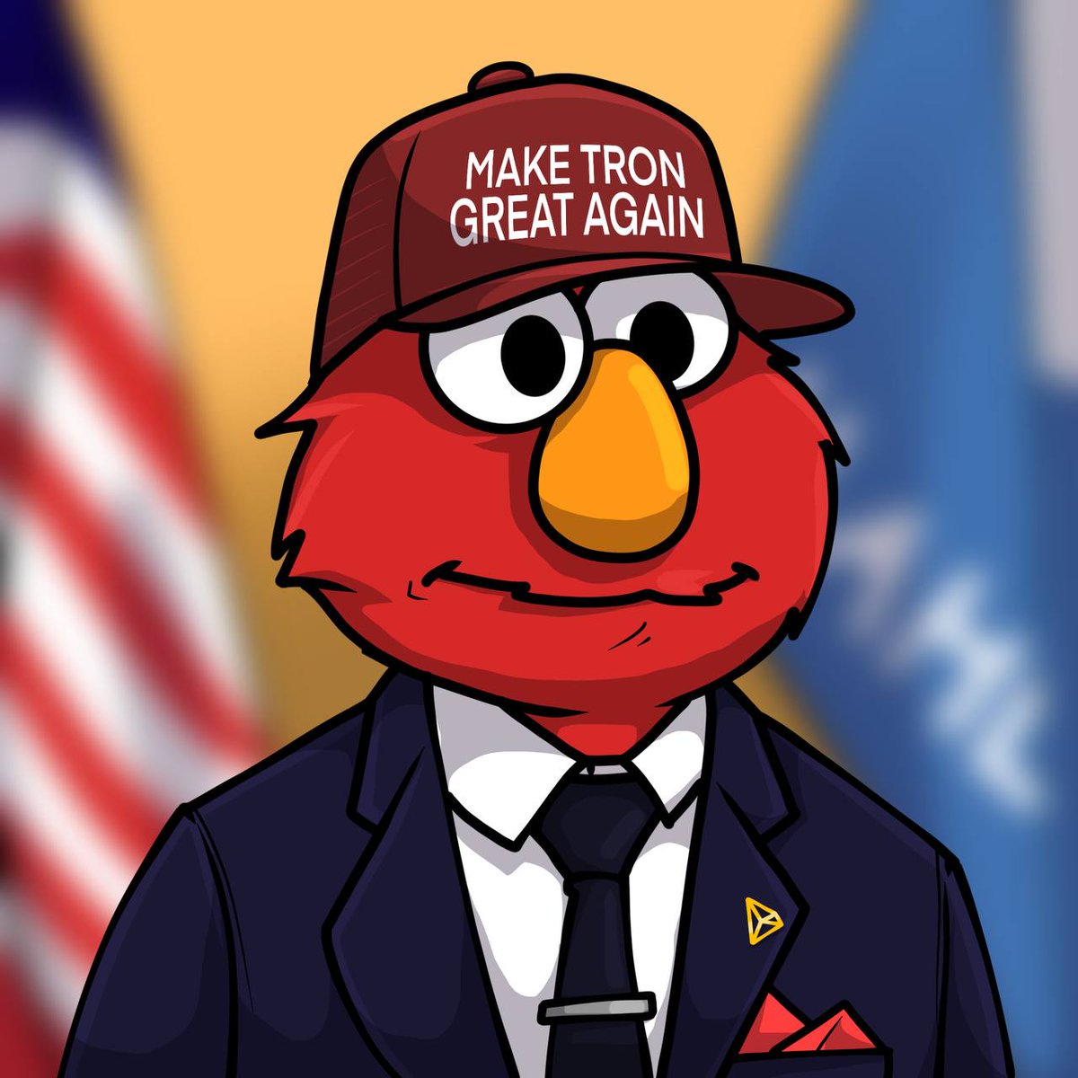 Let’s make $TRX great again 🚀

It’s just the start of #TronMemeSeason and $ELMO is ready for the rally 💪🏻