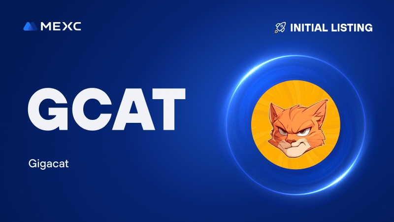 Gigacatclub's tweet photo. Gigacat $GCAT is now listed on @MEXC_Official  🎉

📈Trading page  
https://t.co/TqW3tCKhdN https://t.co/pCBw4L5JrY