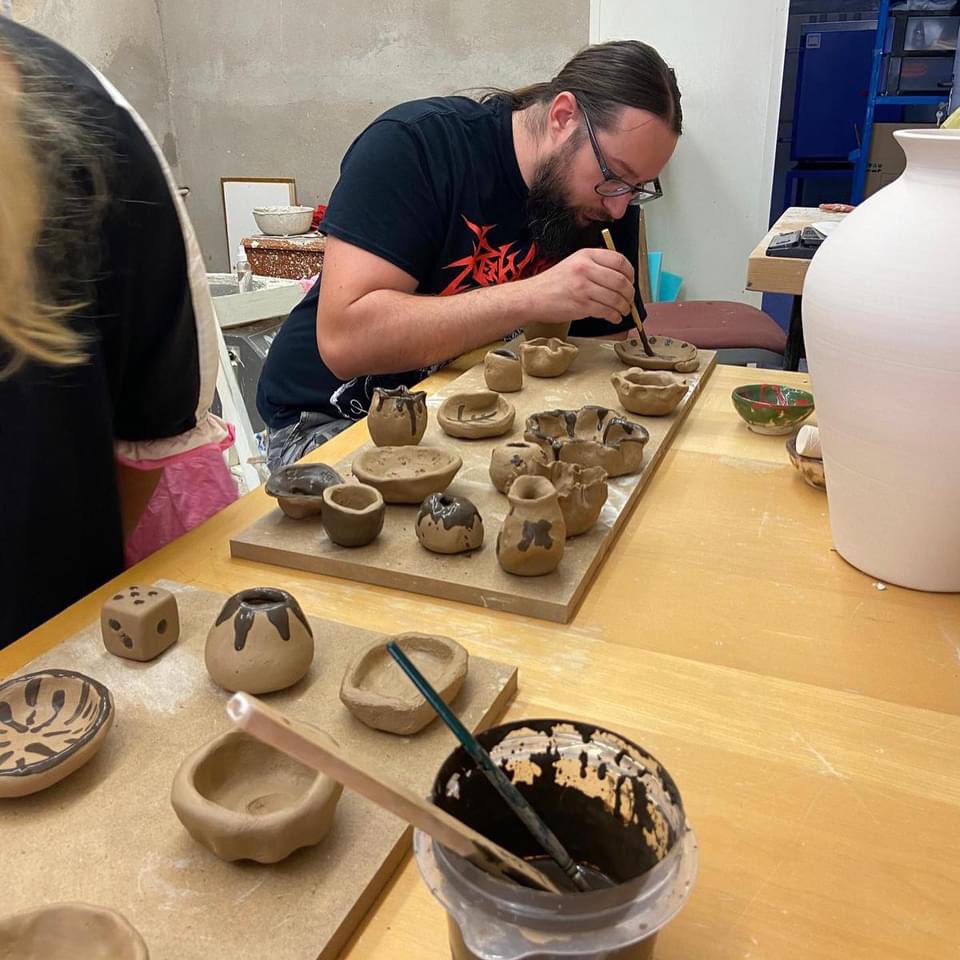 Riba Rocks (@riba_rocks) on Twitter photo The second session at artist Adrià Cid’s workshop, with the student group from <a href="/unisoton_wsa/">Winchester School of Art</a> and <a href="/unisouthampton/">University of Southampton</a> used the soil from ‘The Valley’ that we collected in the first to make traditional bowls.
As part of the <a href="/riba_rocks/">Riba Rocks</a> art residency funded by <a href="/TuringScheme_UK/">Turing Scheme UK</a> The second session at artist Adrià Cid’s workshop, with the student group from <a href="/unisoton_wsa/">Winchester School of Art</a> and <a href="/unisouthampton/">University of Southampton</a> used the soil from ‘The Valley’ that we collected in the first to make traditional bowls.
As part of the <a href="/riba_rocks/">Riba Rocks</a> art residency funded by <a href="/TuringScheme_UK/">Turing Scheme UK</a>