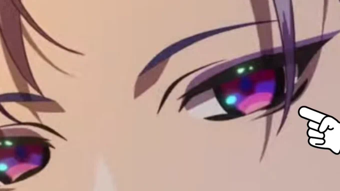 絵師さんの絵柄にもよってあるなしあるけどふわさんの下目尻の影線大好き侍 