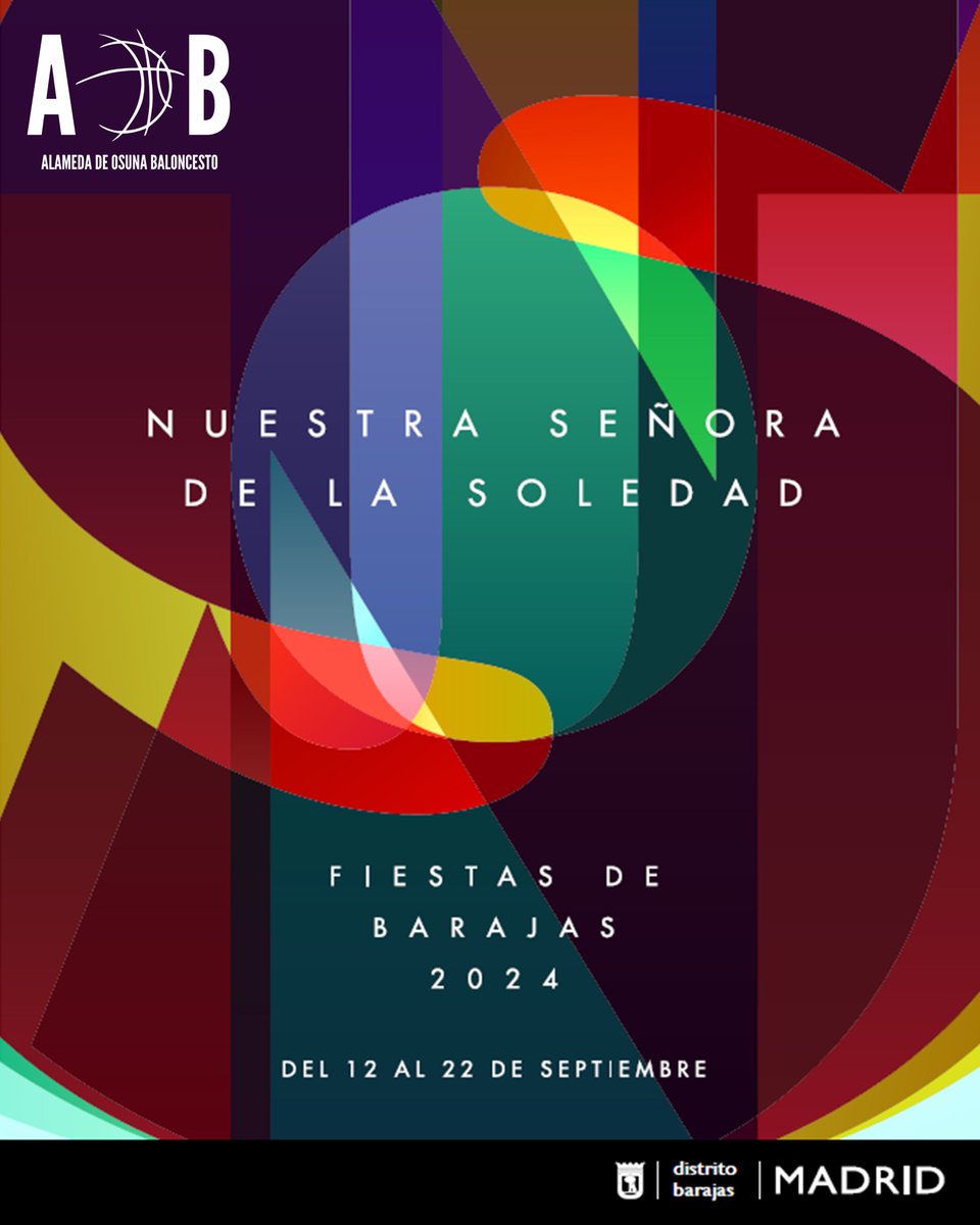 🎉𝗙𝗜𝗘𝗦𝗧𝗔𝗦 𝗡𝗨𝗘𝗦𝗧𝗥𝗔 𝗦𝗘Ñ𝗢𝗥𝗔 𝗗𝗘 𝗟𝗔 𝗦𝗢𝗟𝗘𝗗𝗔𝗗🎉  
Del 12 al 22 de septiembre se celebrarán las conocidas "Fiestas de Barajas".  El  Club formará parte de ellas organizando diferentes actividades deportivas durante los días 14 y 15 de septiembre.