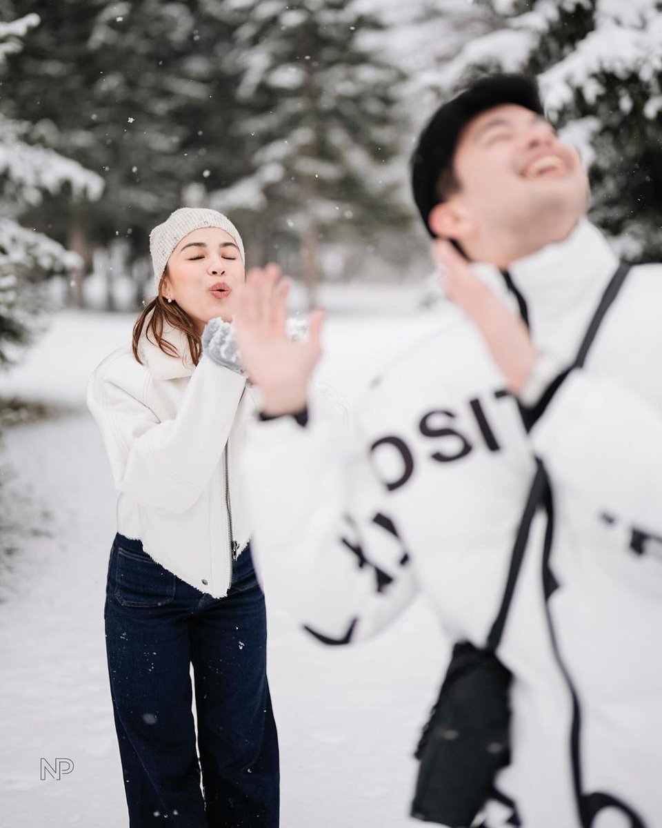 JulieverShots's tweet photo. Experiencing ❄️ together 

@MyJaps | @RAYVERCRUZ20 https://t.co/ofvP7NL5BQ