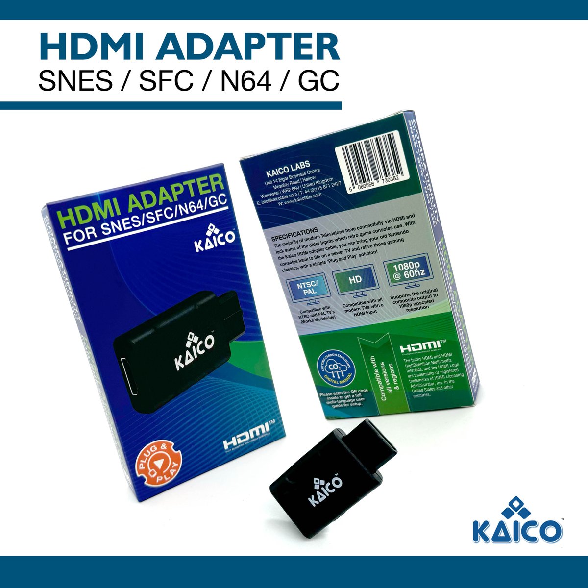 Our New revision of the Kaico N64 Basic HDMI is available to purchased on all Amazon platforms. 

Check it out!

amazon.com/dp/B08Z4KFSB8/

#Nintendo #SNES #N64 #Gamecube #HDMI #Kaico