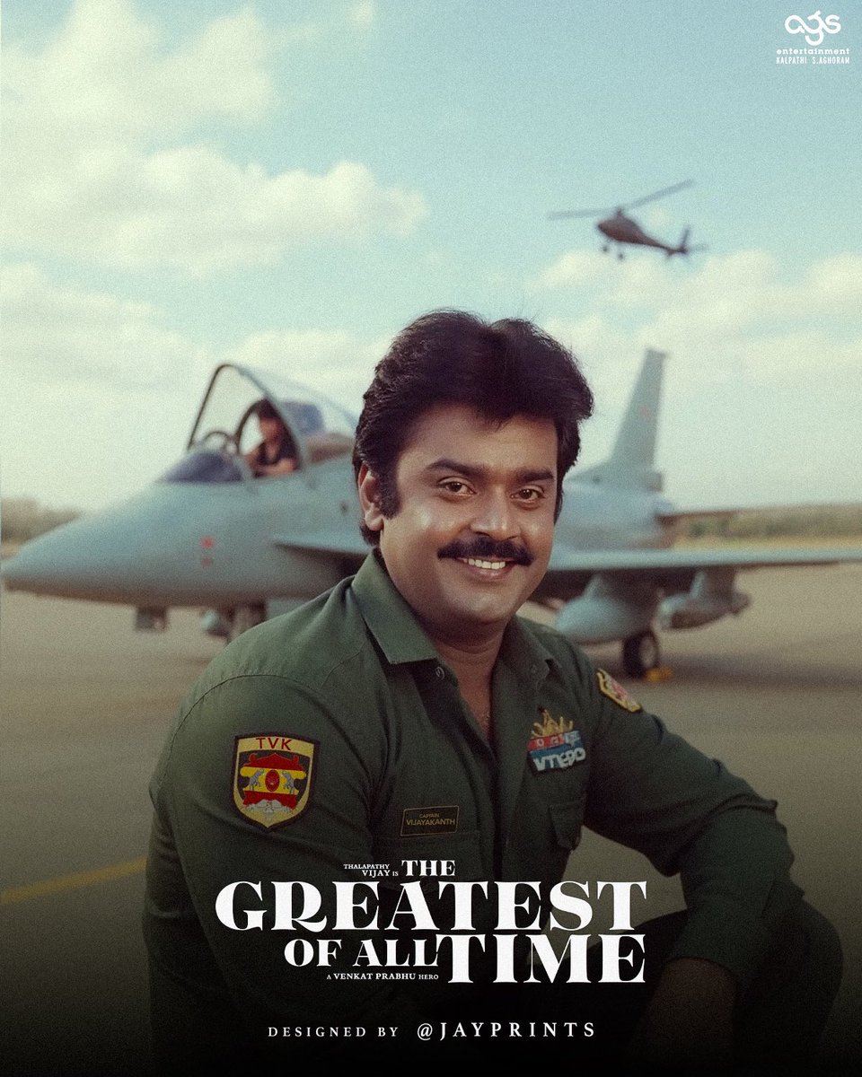 jayprints_'s tweet photo. Honoring the late  #CaptainVijayakanth, a true legend of Tamil cinema and a people’s hero 🖤🤍 

#TheGreatestOfAllTime 
@Jagadishbliss  @aishkalpathi  @GuRuThalaiva #TheGOAT

@Ags_production @vp_offl @Hamsinient @Premgiamaren @archanakalpathi #vijayakanth https://t.co/exdLJgkNzi