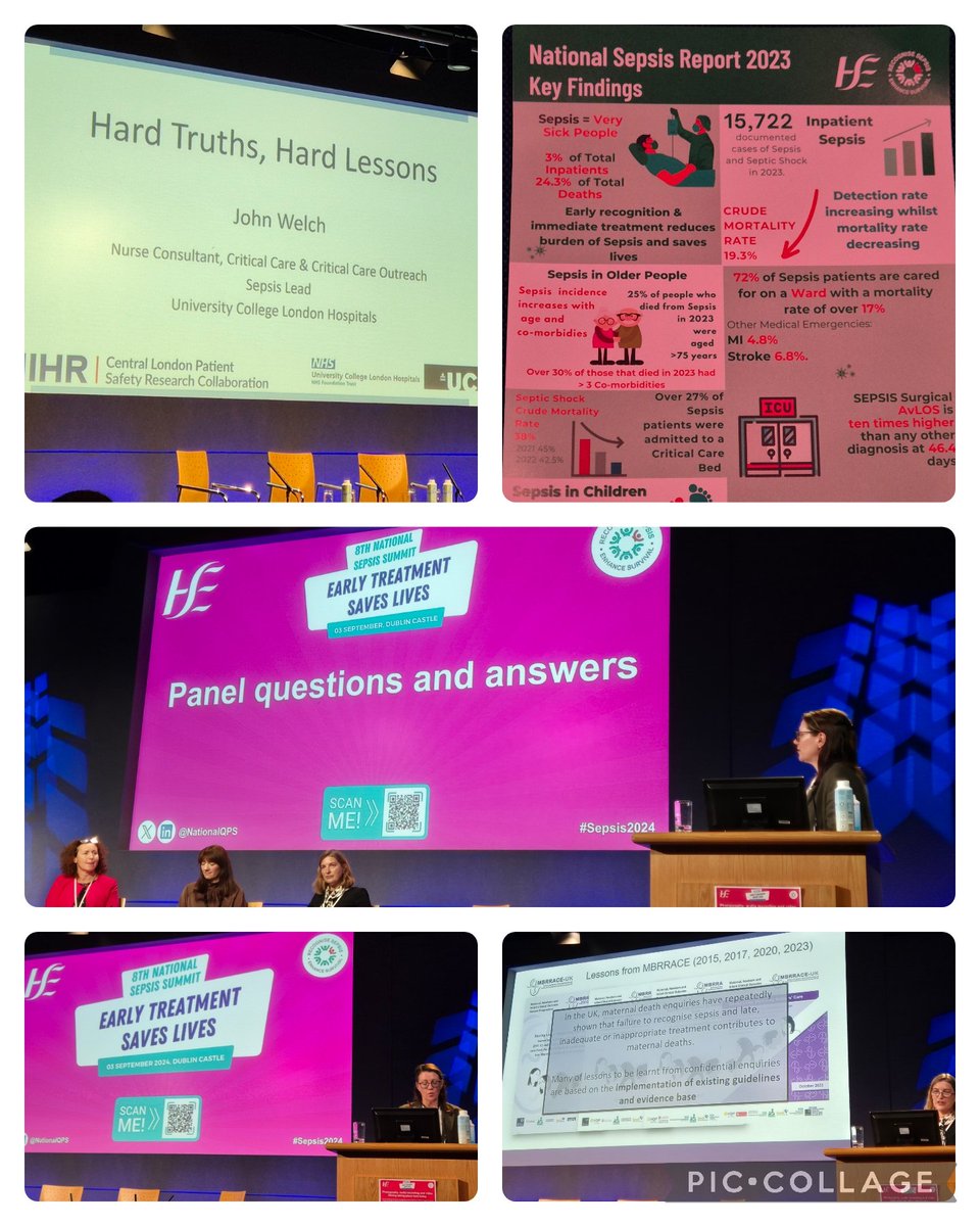 Sinead F Heaney (@heaney_sinead) on Twitter photo #Sepsis2024 @NationalQPS, <a href="/chiefnurseIRE/">CNO's Office</a> <a href="/lieabh/">rachel kenna</a> <a href="/KarnCliffe/">Karn Cliffe</a> <a href="/NWIHP/">National Women & Infants Health Programme</a> <a href="/NPEC_UCC/">National Perinatal Epidemiology Centre</a>
Extremely informative, insightful morning so far. Collaboration within the multidisciplinary teams is invaluable. As is hearing the voice of patients and asking the question. "How do you feel today?" #Sepsis2024 @NationalQPS, <a href="/chiefnurseIRE/">CNO's Office</a> <a href="/lieabh/">rachel kenna</a> <a href="/KarnCliffe/">Karn Cliffe</a> <a href="/NWIHP/">National Women & Infants Health Programme</a> <a href="/NPEC_UCC/">National Perinatal Epidemiology Centre</a>
Extremely informative, insightful morning so far. Collaboration within the multidisciplinary teams is invaluable. As is hearing the voice of patients and asking the question. "How do you feel today?"