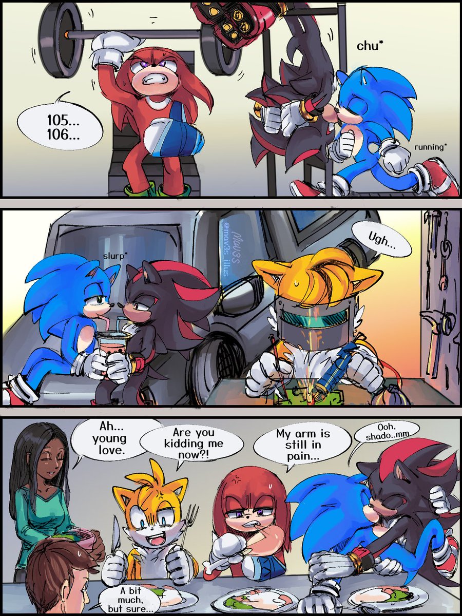 Mav3s_illus's tweet photo. PDA...
#sonadow #SonicMovie3 https://t.co/gUT1qlNBpA