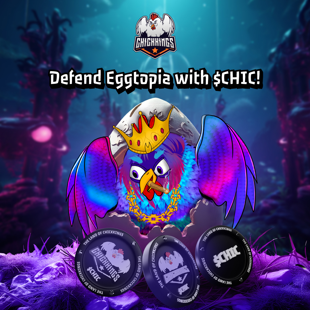 Crypto Warriors Unite! The #ChickKings Fight Begins! 

Are you ready for the ultimate showdown as the Fighter Cocks rise to battle the dark forces threatening their world? Hold $CHIC, the heart of this epic battle, and be part of the legend.
chickkings.io

#CHIC #Ton